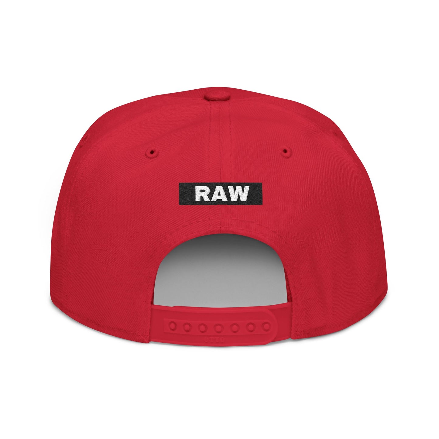 Raw Sushi " RAW SET ' Snapback Hat RED