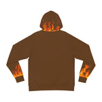 Raw+Sushi "FLAMES" Athletic hoodie