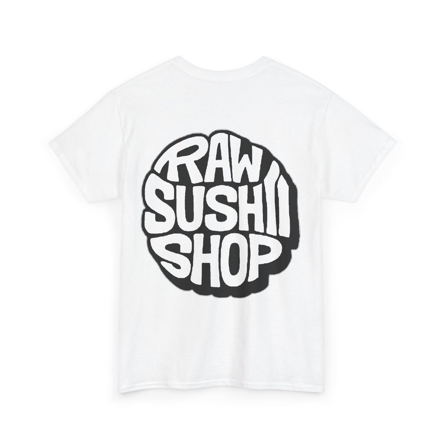 Raw+Sushi "raw sushi shop 25" Heavy Cotton Tee