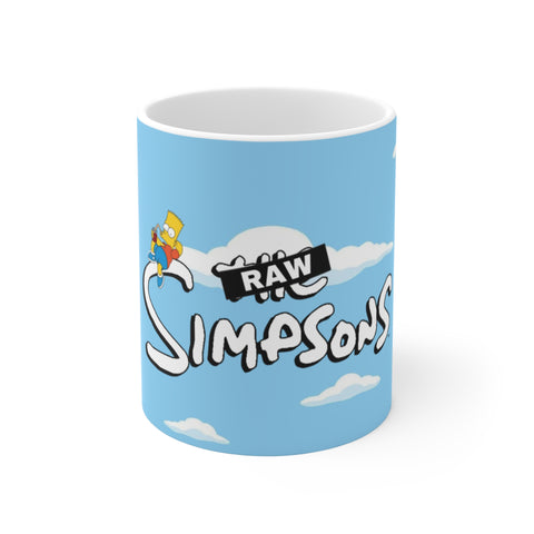 Raw Sushi X Simpsons "Raw Simpsons" Mug 11oz