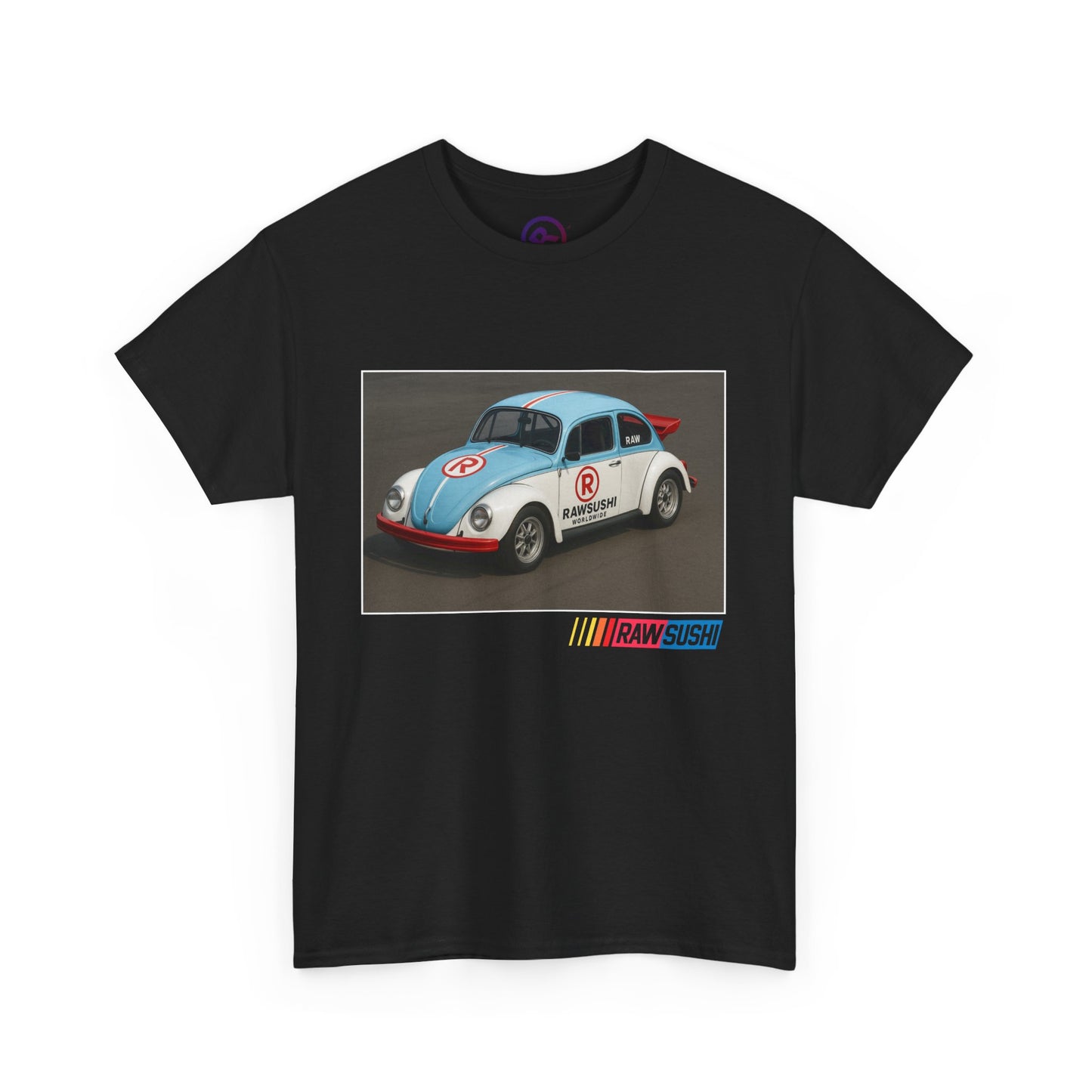 Raw+Sushi "Punch Buggy" Heavy Cotton Racer Tee