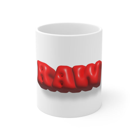 Raw sushi "RAW BUBBLE" Mug 11oz