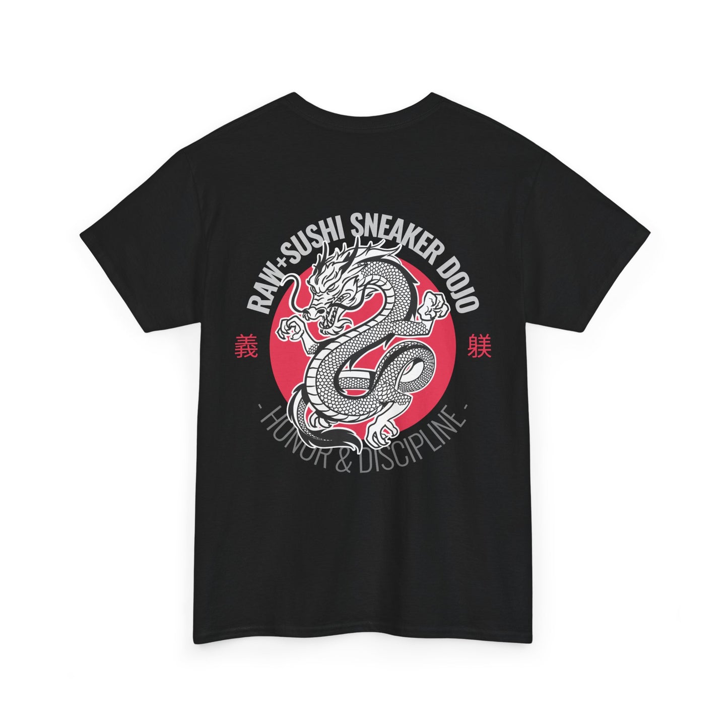 Raw Sushi "SUSHI SNEAKER DOJO" LOGO Heavy Cotton Tee (limited)