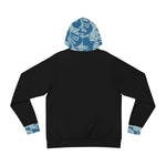Raw+Sushi "blue camo trim" Athletic hoodie