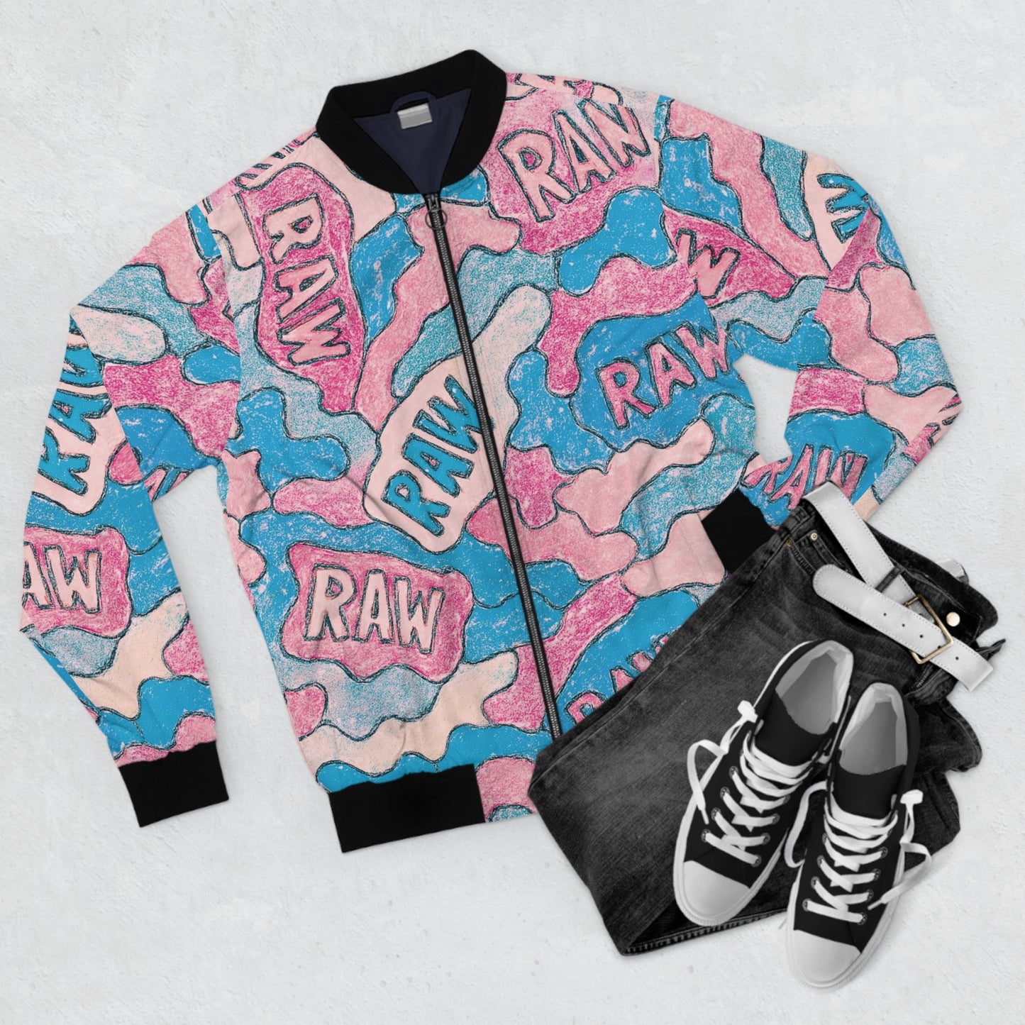 Raw+Sushi "Crayola" Bomber Jacket