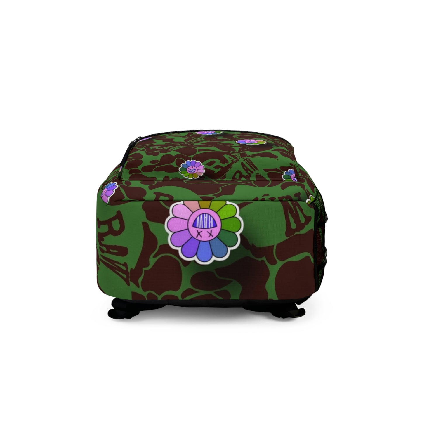 Raw+Sushi "green Raw Camo" Backpack