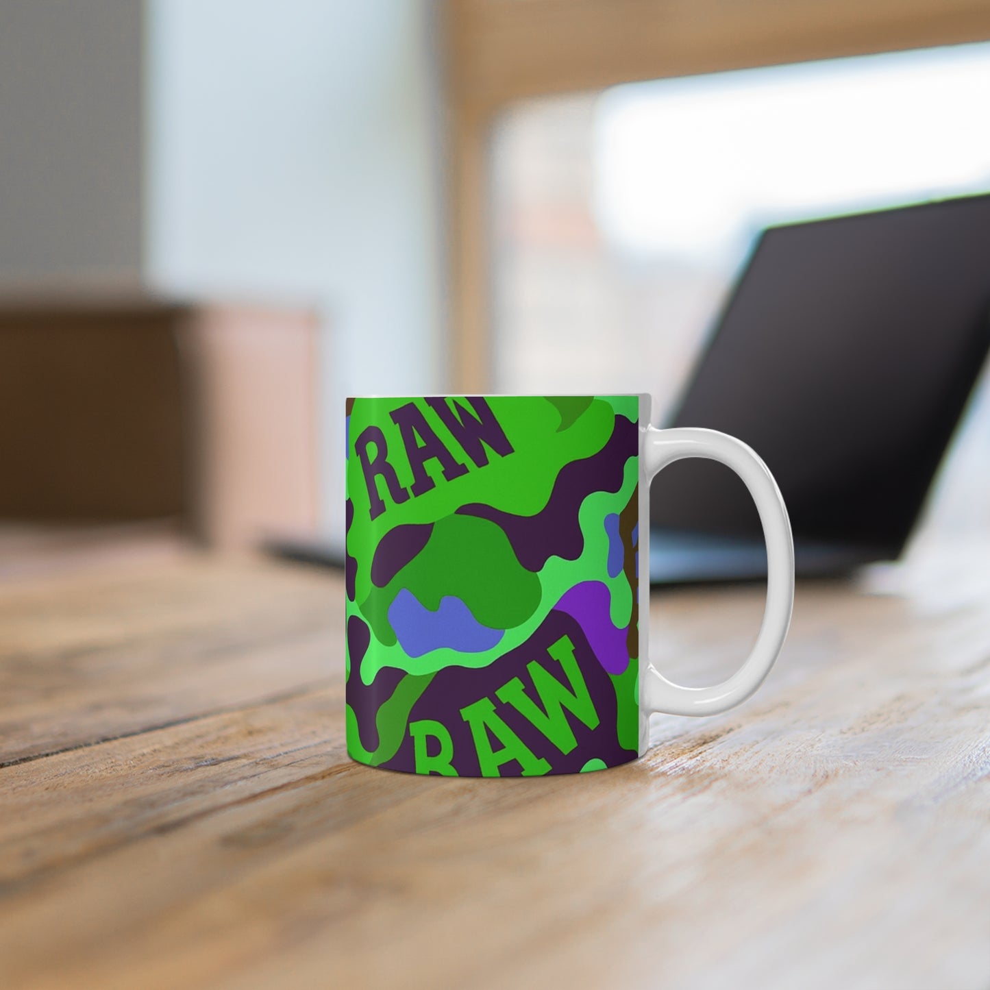 RawSushi "fall 25' camo" Mug 11oz