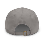 Raw+Sushi "RAW" Dad Hat with Leather Patch grey