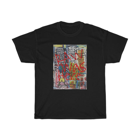 Raw Sushi X Cult Behavior "Jean-Michel Basquiat" Heavy Cotton Tee