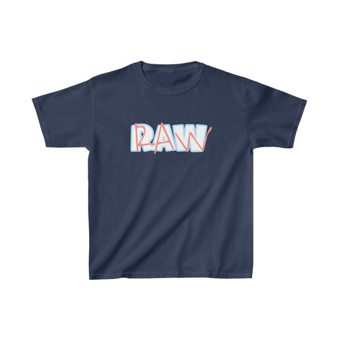 Kids Raw+Sushi "RAW on RAW" Heavy Cotton™ Tee