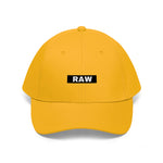 OG RAW STAMP LOGO Snapback  Hat yellow