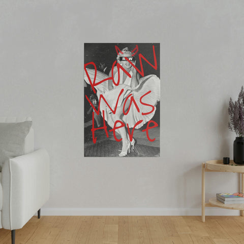 RAW SUSHI Matte Canvas ART ," 24" x  36