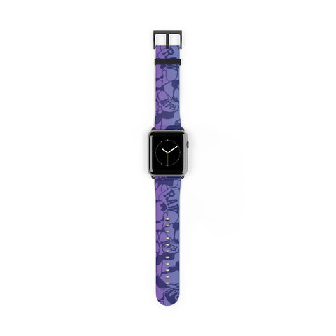 Raw+Sushi "BLUE CAMO" Apple Watch Band