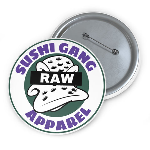 Raw+Sushi Almighty Sushi Gang Pin Buttons