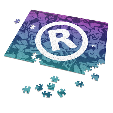 Raw+Sushi BLUE Camo Collection Puzzle (252 Piece)
