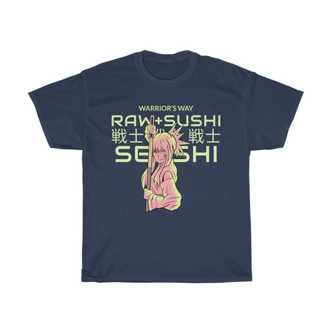Raw+Sushi "WARRIORS WAY" Heavy Cotton Tee (limited)