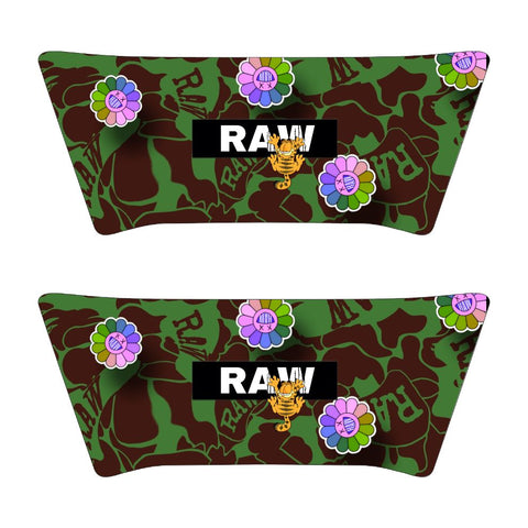 RAW SUSHI GREEN CAMO GRAFIELD. (LIMITED) : Swappable Straps ONLY