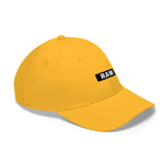 OG RAW STAMP LOGO Snapback  Hat yellow