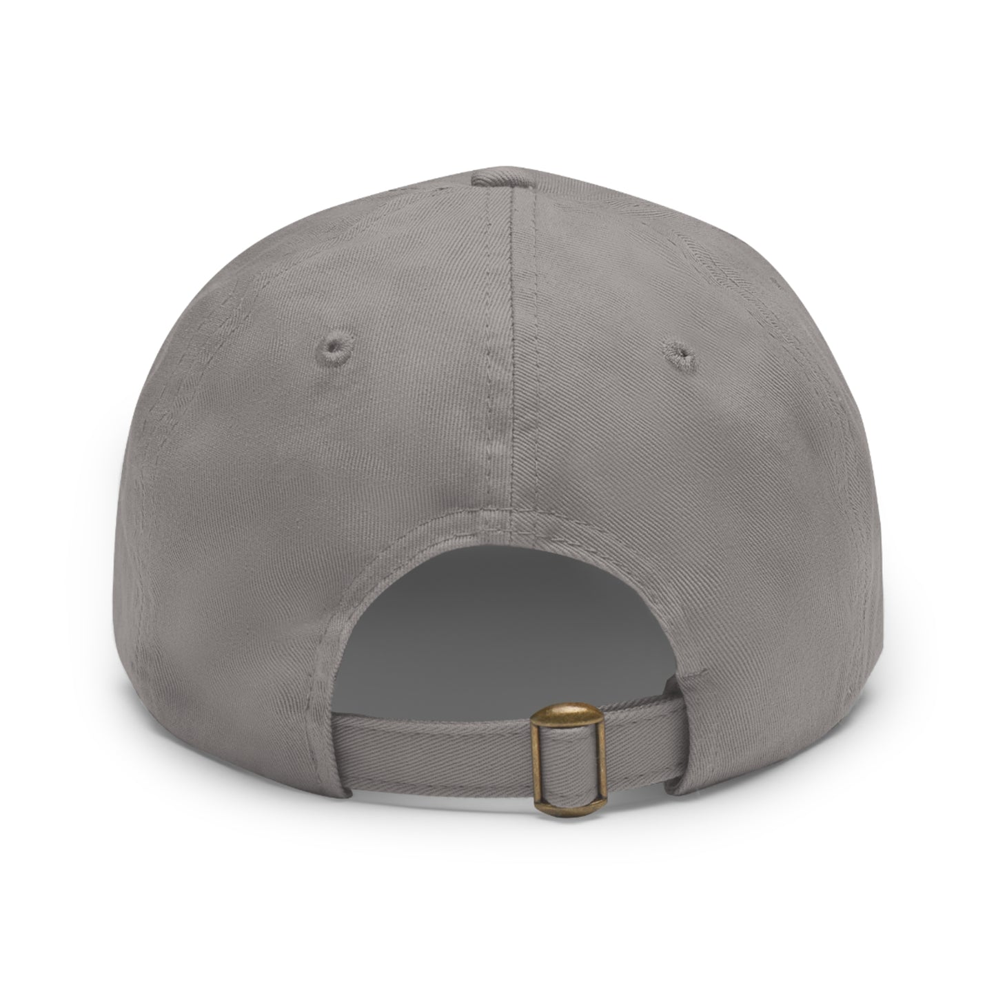 Raw+Sushi "RAW" Dad Hat with Leather Patch grey