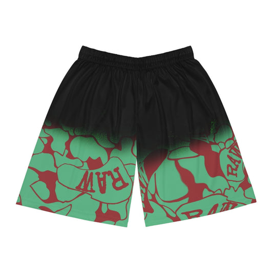 RAW+SUSHI "CAMO" Basketball Home PajamaShorts