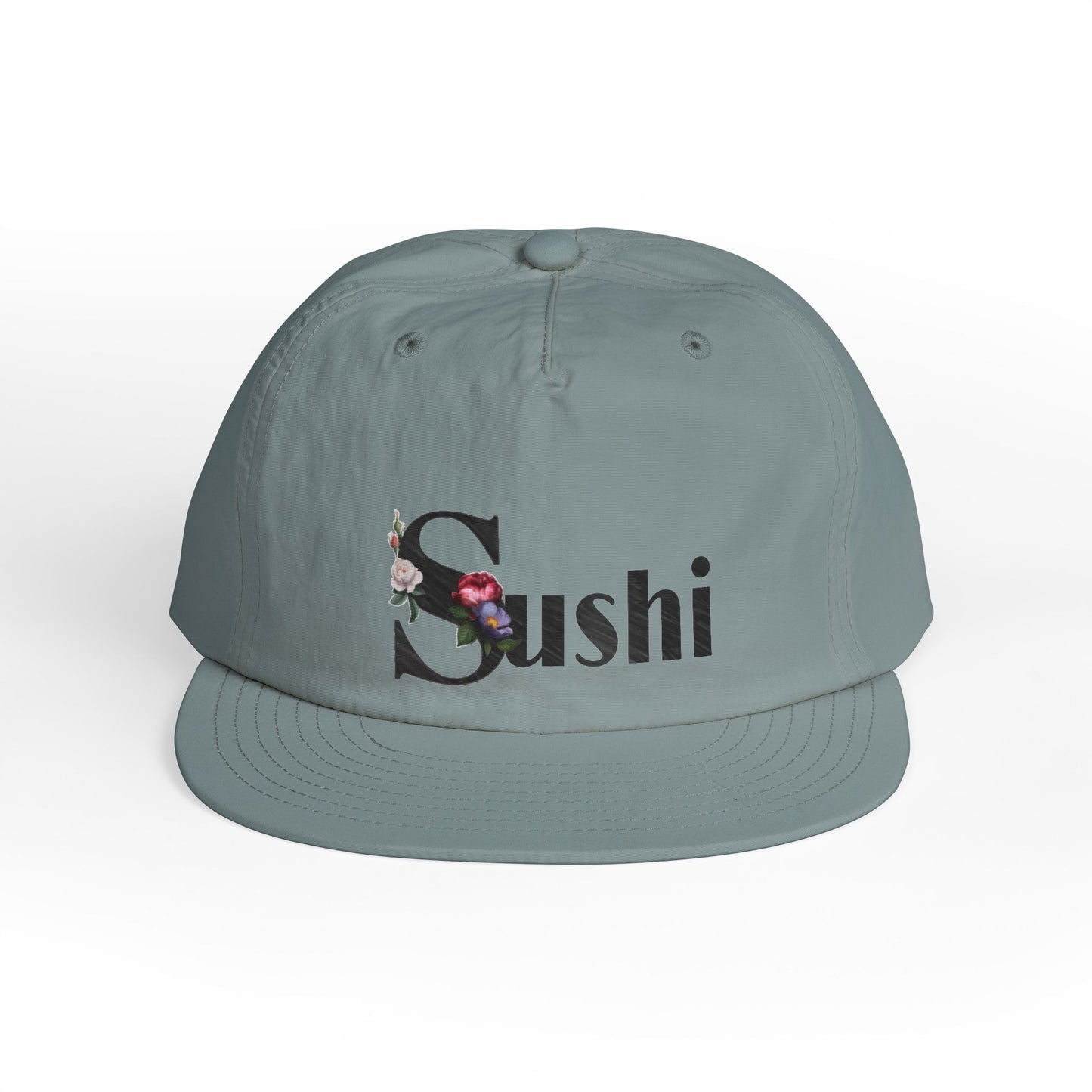 Raw Sushi "SUSHI" Surf Cap WHT
