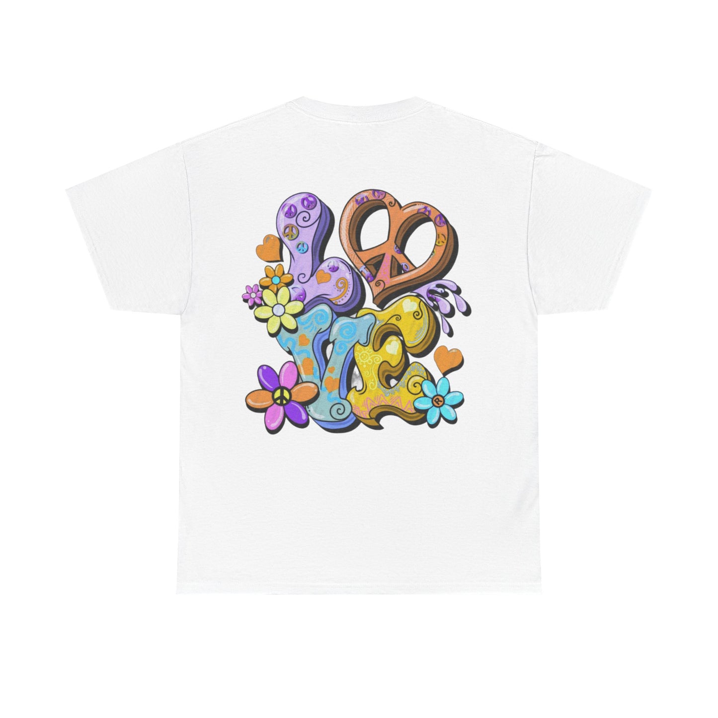 RawSushi worldwide "LOVE" Heavy Cotton Tee