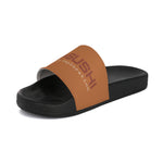 Raw+Sushi "world wide exploration" Slide Sandals brown