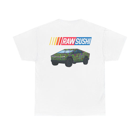 Raw+Sushi "Cartoon Cybor Camo" Heavy Cotton Racer Tee