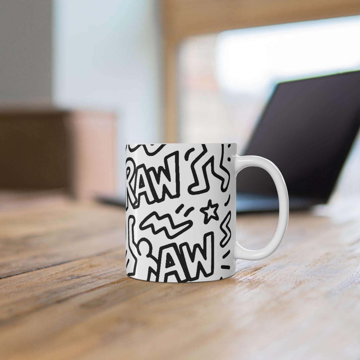 RawSushi "raw graffiti" Mug 11oz