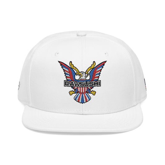 Raw Sushi " RAW SET ' Snapback Hat WHT