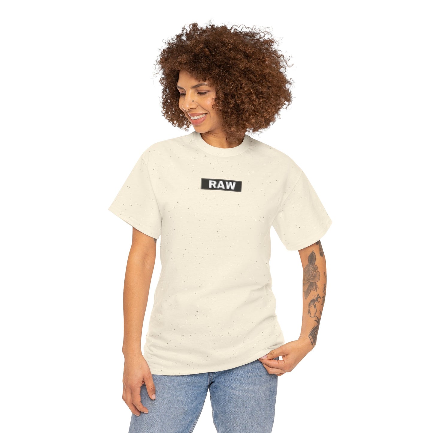 Raw+Sushi "RAW pixel Stamp" Heavy Cotton Tee