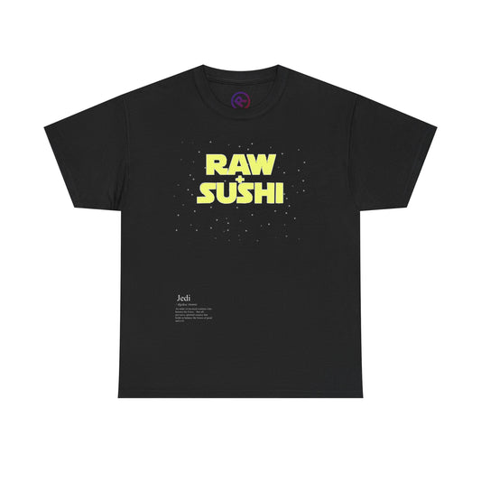 Raw+Sushi "jedi Raw" Heavy Cotton Tee