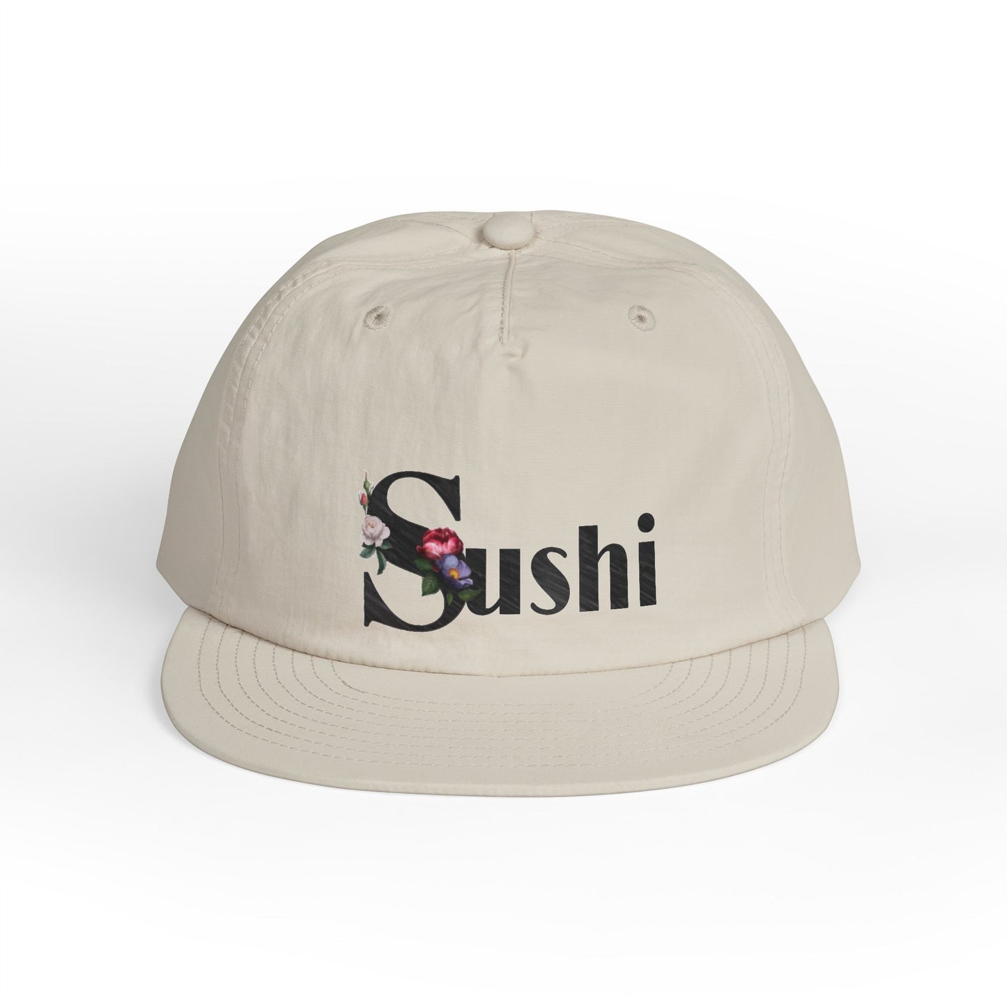 Raw Sushi "SUSHI" Surf Cap WHT