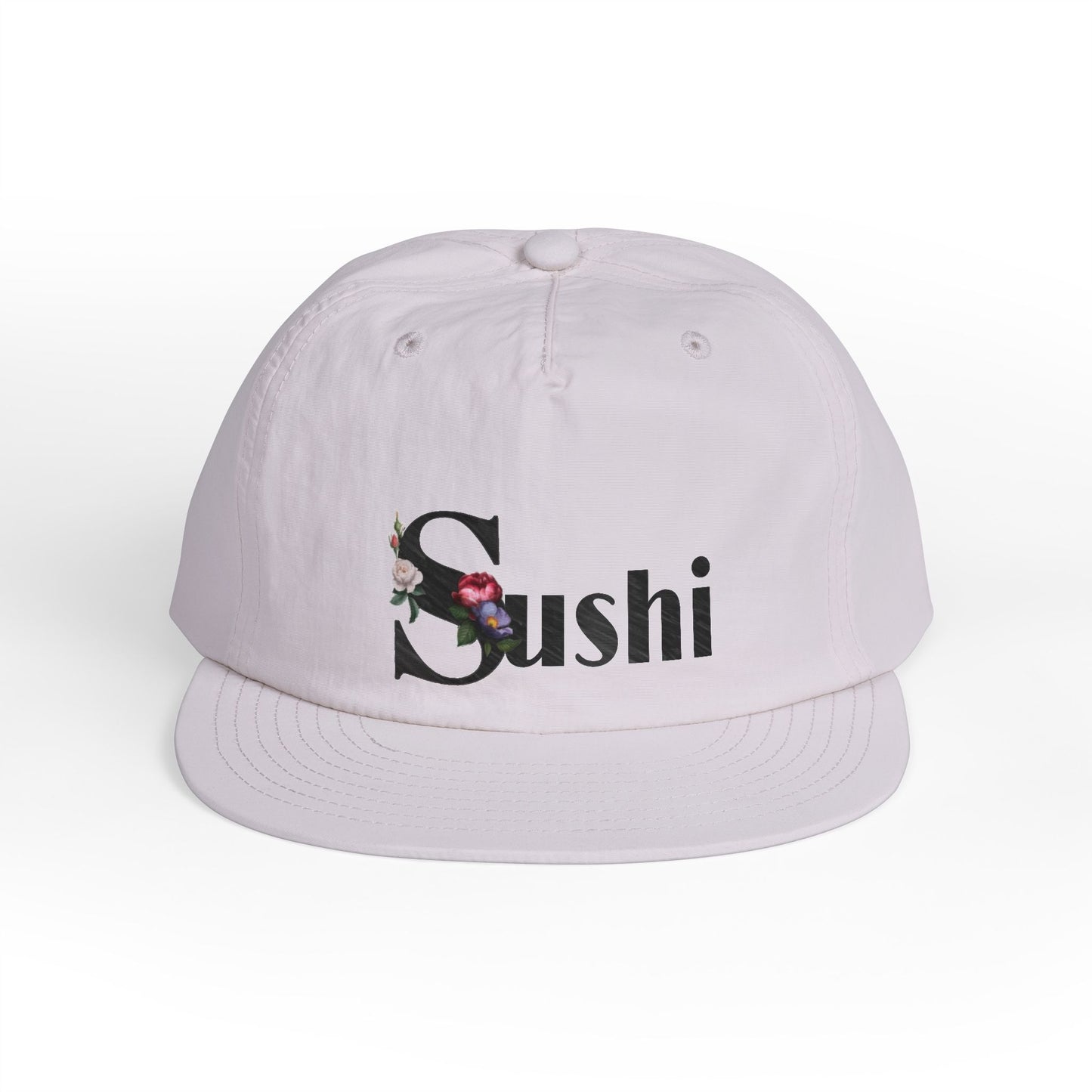 Raw Sushi "SUSHI" Surf Cap WHT