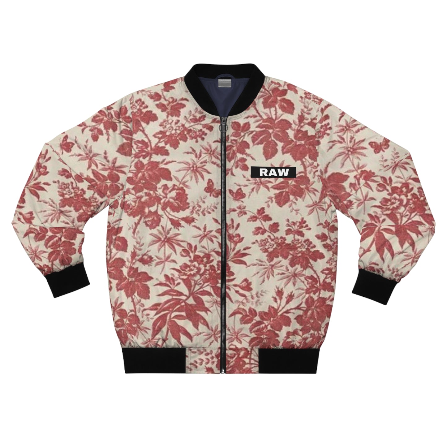 Raw+Sushi "RED GARDEN" Bomber Jacket
