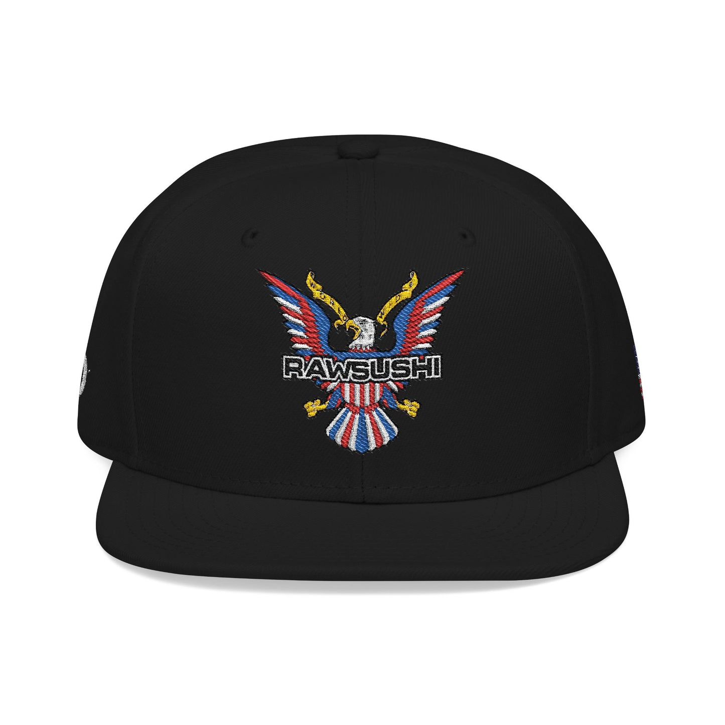 Raw Sushi " RAW SET ' Snapback Hat BLK