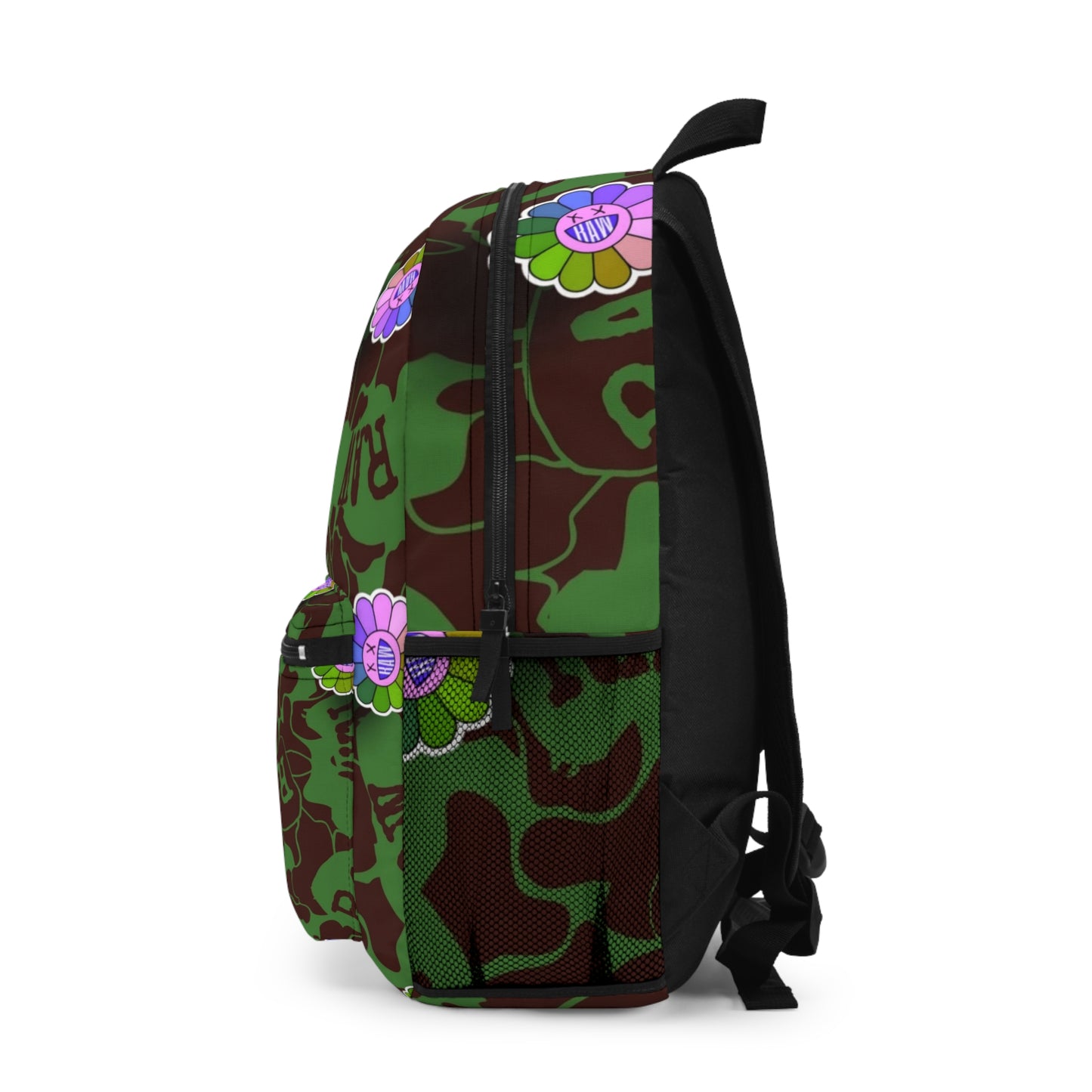 Raw+Sushi "green Raw Camo" Backpack