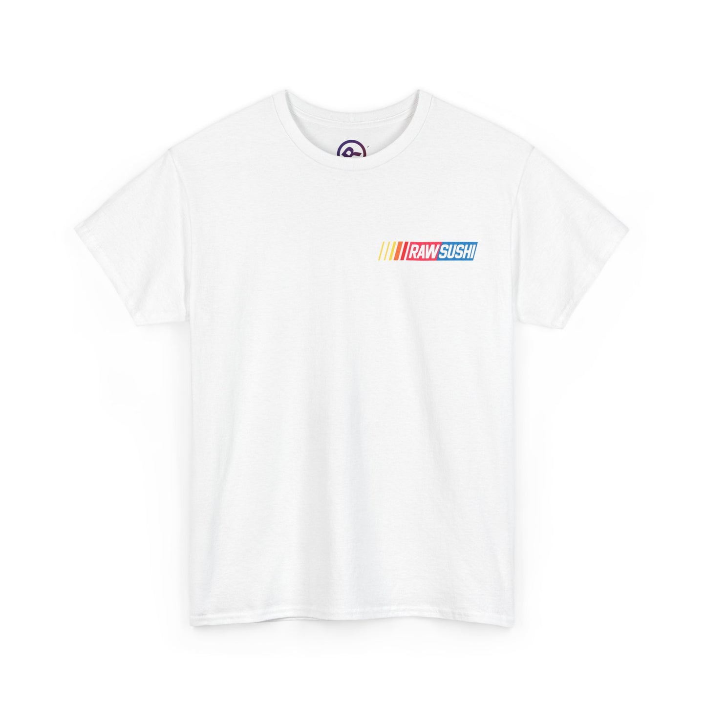 Raw+Sushi "BIG ASS Cartoon Boat" Heavy Cotton Racer Tee