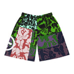 Raw+Sushi "MULTI COLOR" Basketball Shorts