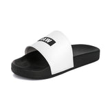 Raw+Sushi "RAW STAMP" Slide Sandals white