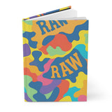 "RAW CAMO 25' " Hardcover Journal Matte