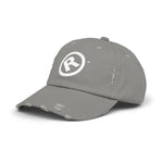 Raw+Suhi "R" LOGO Distressed Dad Cap (light olive)