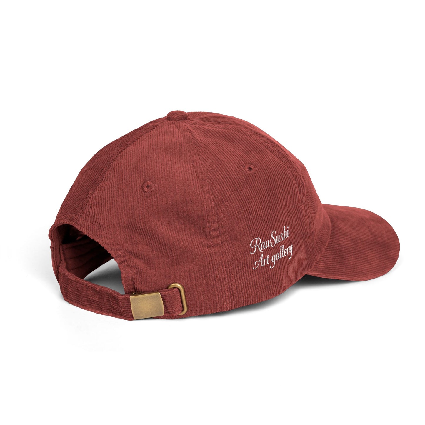 Vintage Corduroy Raw+Sushi Art Gallery "ART DEALER" (Embroidery)
