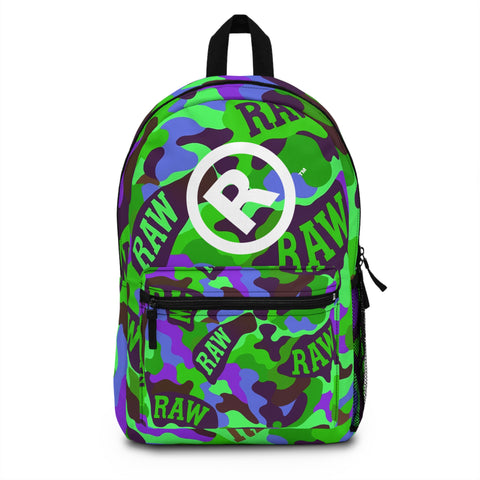Raw+Sushi "RAW CAMO" 25' BackPack green