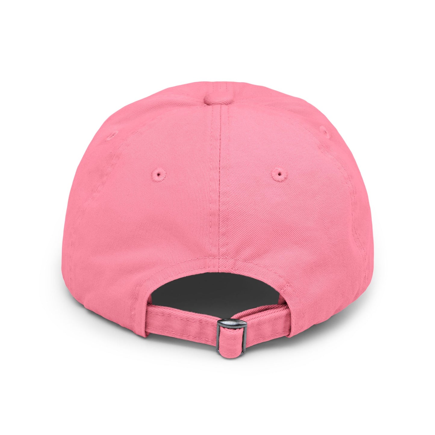 Raw+Suhi "R" LOGO Distressed Dad Cap (True pink)