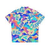 RAW+SUSHI SPRING 25' "RAW CAMO PRINT" Hawaiian Shirt - Casual