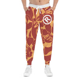 raw sushi "ORANGE CAMO"Athletic Joggers