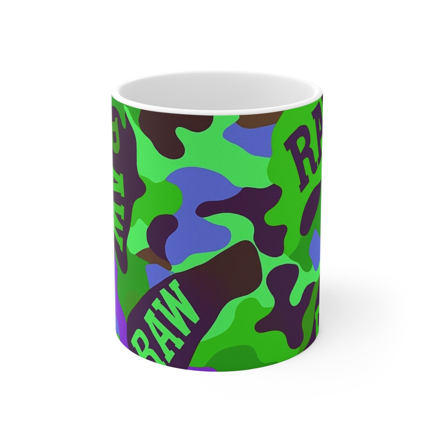 RawSushi "fall 25' camo" Mug 11oz