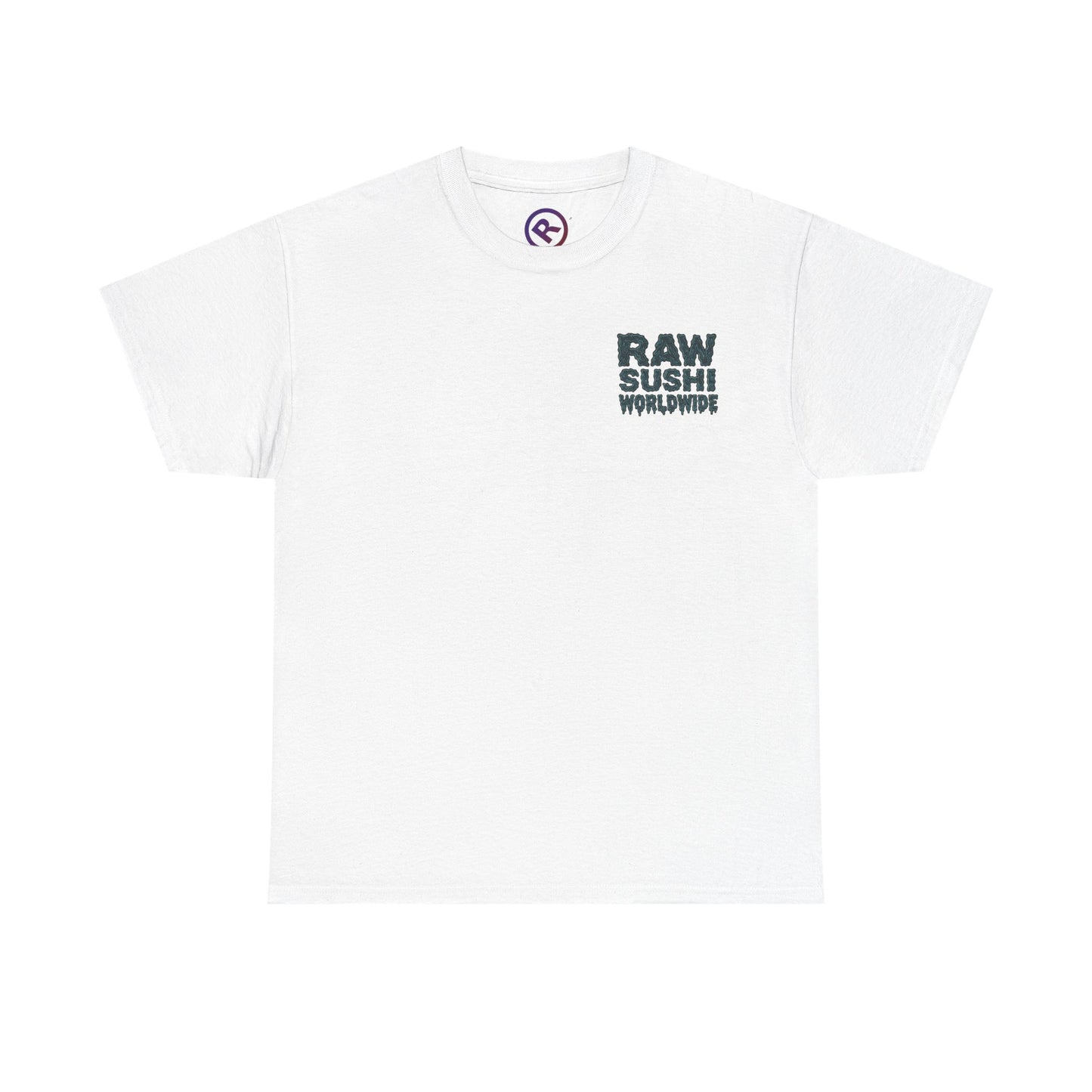 Raw+Sushi "grungy " Heavy Cotton Tee