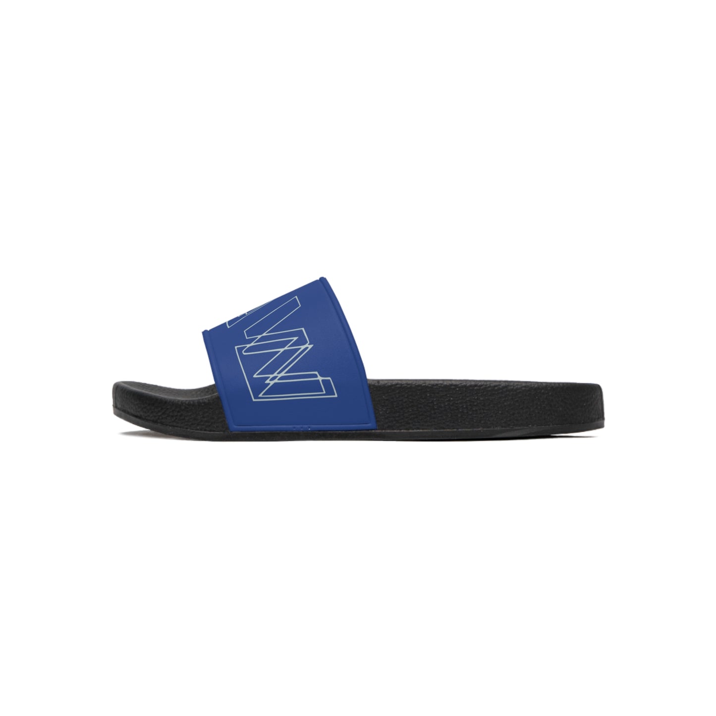 Raw+Sushi "RAW lines" Slide Sandals royal blue